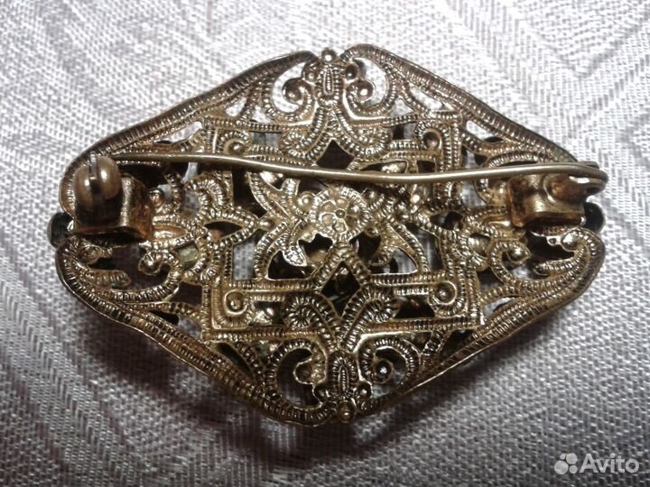 Броши Чехия и другая бижутерия Винтаж