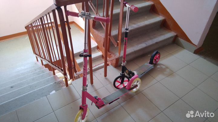 Самокат складной (большие колеса)