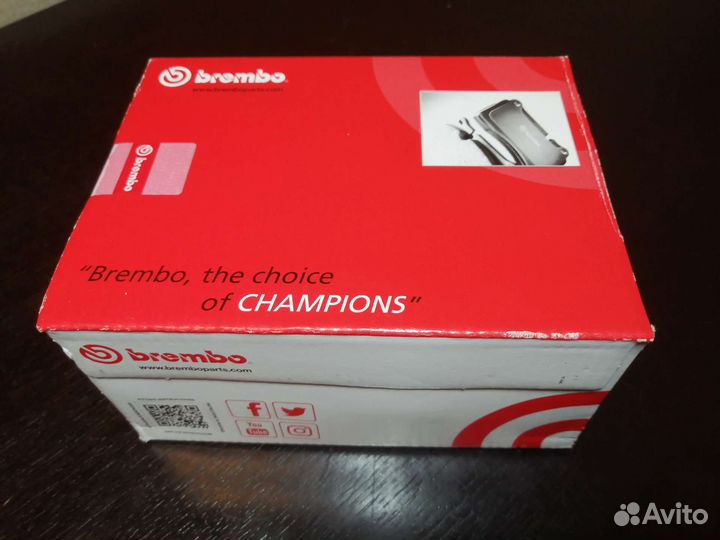 Brembo P85154 задние колодки Audi