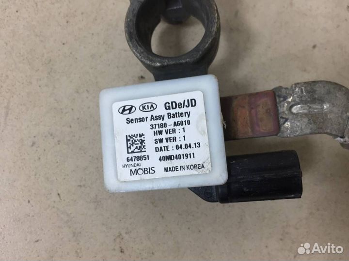 Клемма аккумулятора - Hyundai i30 GD 2012