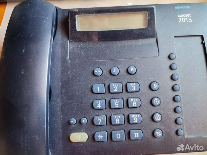 Проводные телефоны siemens и panasonic