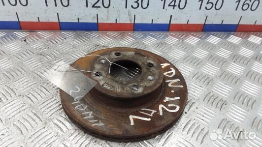 Диск тормозной передний hyundai getz TB (ADN12K601