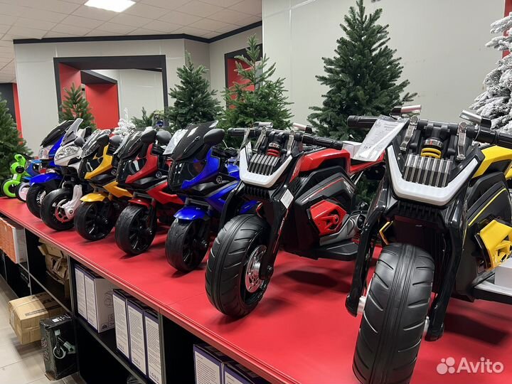 Электромобили детские новые