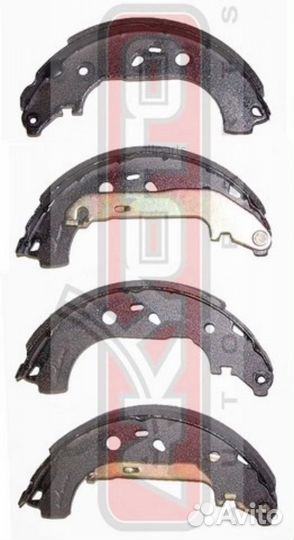 Akyoto AKS-2007 Колодки тормозные барабанные задни