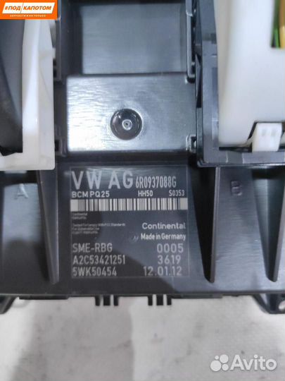 Блок комфорта Volkswagen Polo 5 2012 6R0937088G