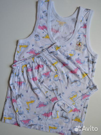 Детская майка+трусики