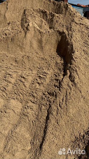 Песок речной в наличии
