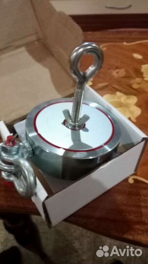 Поисковый магнит двухсторонний 2 f 600