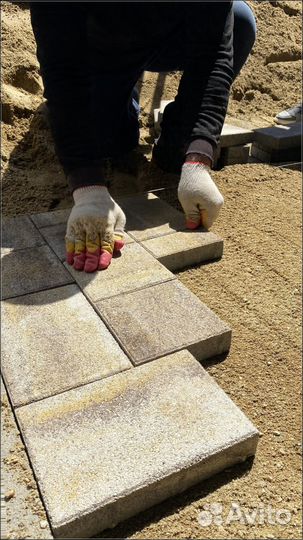 Тротуарная плитка новая от 120 м2