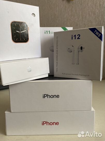 Коробки от apple и i11,i12