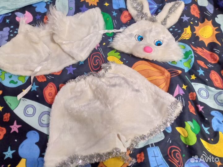Карнавальный костюм для мальчика зайчик