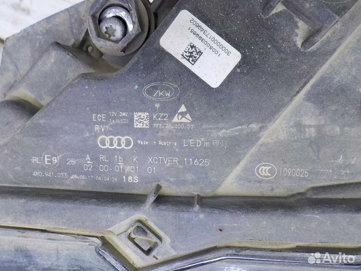 Фара audi Q7
