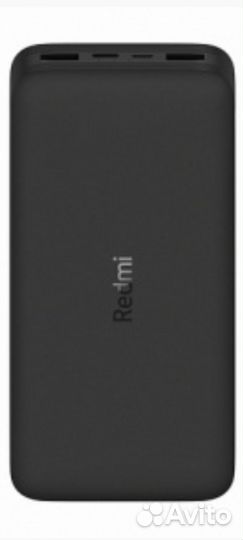 Повербанк Xiaomi 20000 Redmi 18W Fast Charge Blac