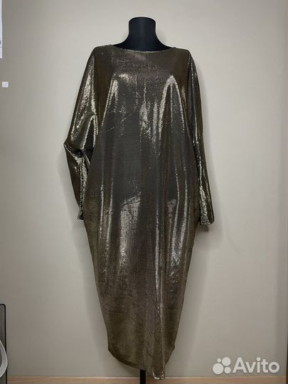 Платье с люрексом
