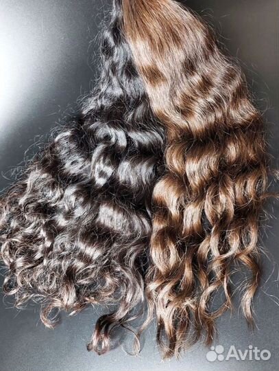 Волосы для наращивания Exclusive, кудри, опт