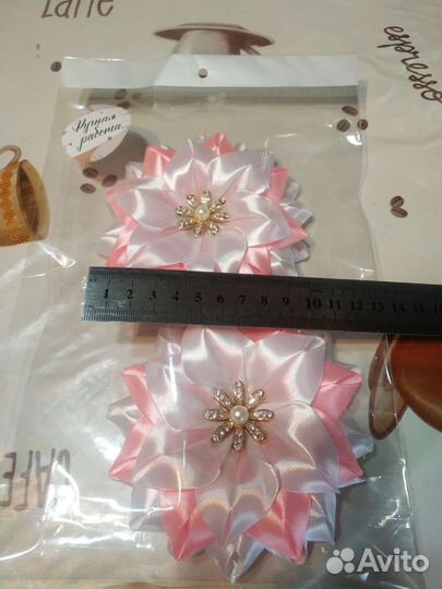 Резиночки для волос ручной работы