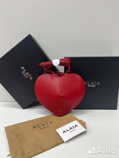 Сумка женская сердце Alaia в цвете