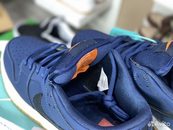 Кроссовки nike sb dunk blue