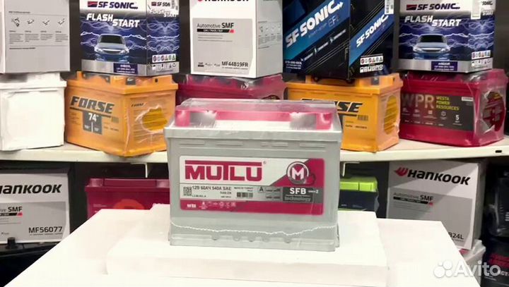 Аккумулятор Mutlu SFB M2 6ст-60.0