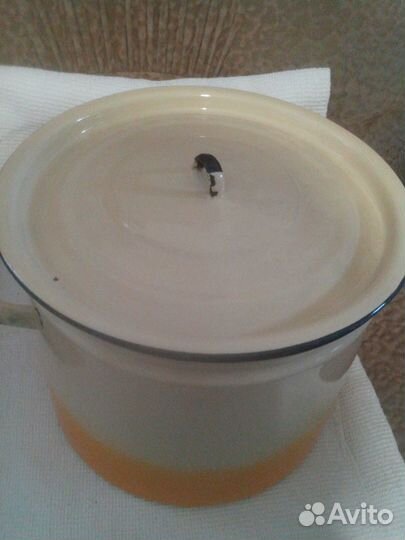 Кастрюля эмалир, нержав, алюминиевая