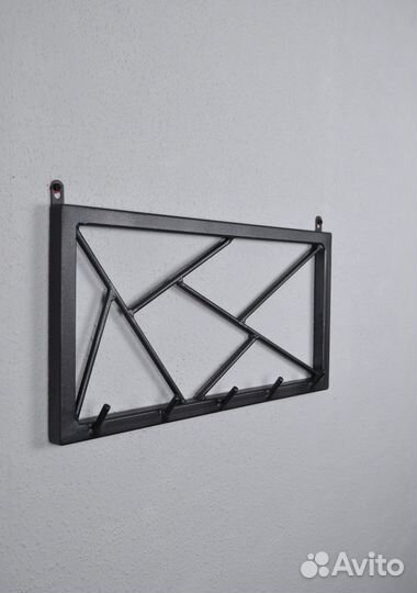 Вешалка в стиле loft металлическая