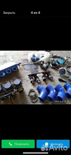 Карбюраторы,дроселя yamaha r1 на ваз 8кл,обмен