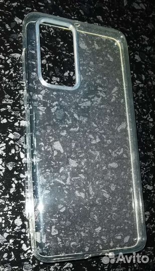 Чехол силиконовый прозрачный для Huawei p40