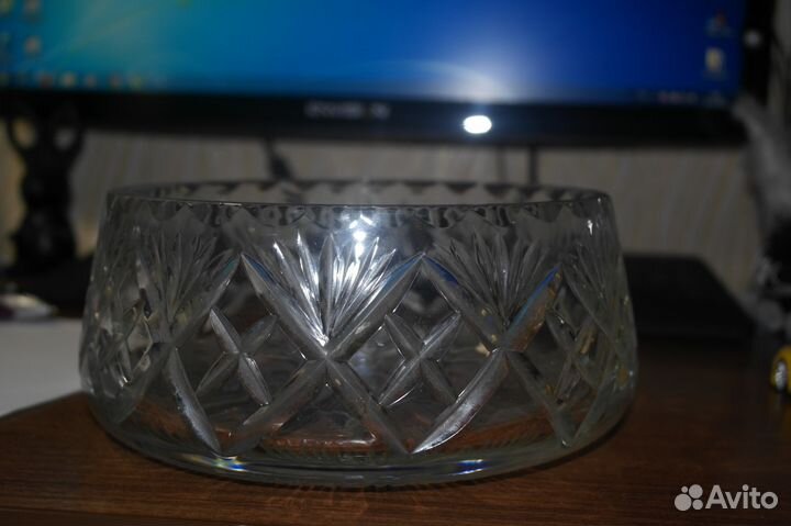 Хрусталь, блюдо для фруктов