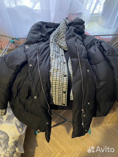 Пуховик женский 52