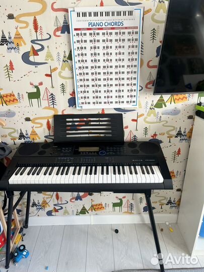 Синтезатор casio ctk 6000 с подставкой