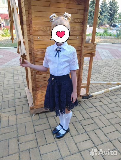 Блузка школьная