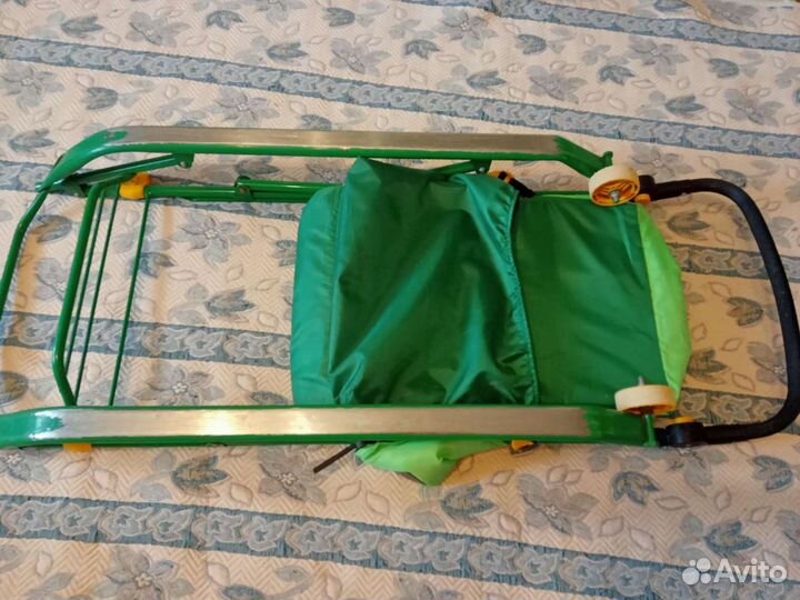 Детские санки с колесами