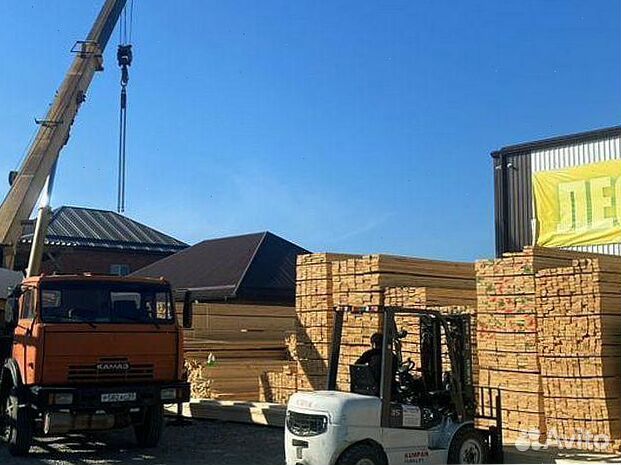 Пиломатериалы брус доска от производителя