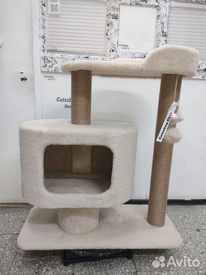 Домик когтеточка для кошек Гоша