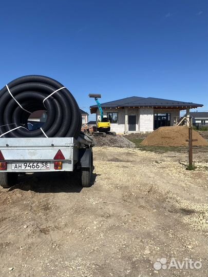 Услуги мини экскаватора