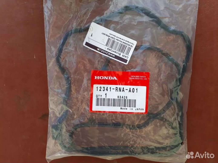 Прокладка клапанной крышки honda civic 4D 5D r18a2