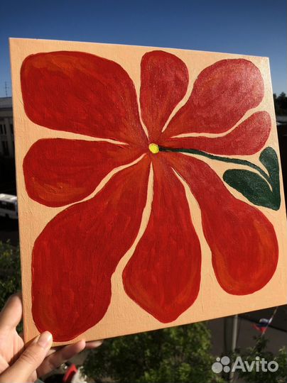 Интерьерная картина акрил 30 на 30