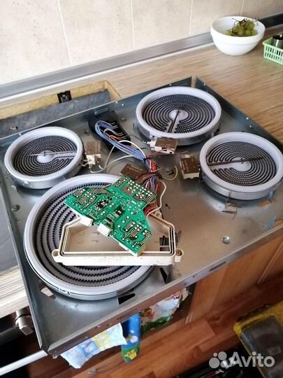 Ремонт электроплит, варочных панелей, духовок