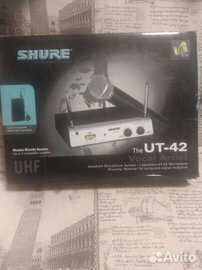 Радио микрофон shure
