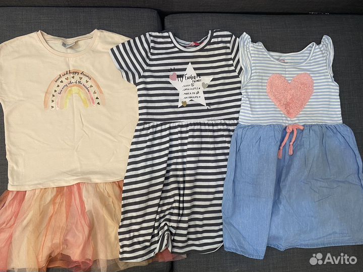 Пакет вещей для девочки 116 122