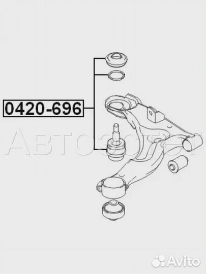 Шаровая опора 0420-696