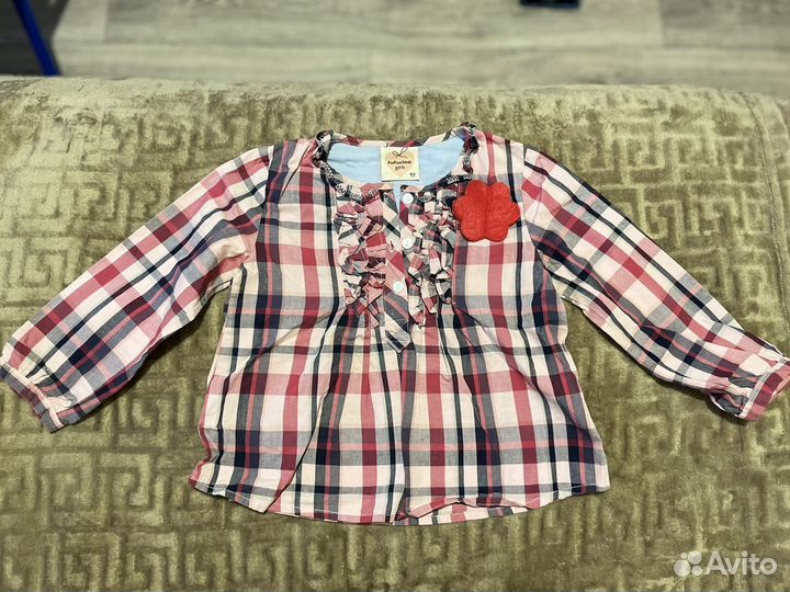 Детские вещи на девочку пакетом, 92р