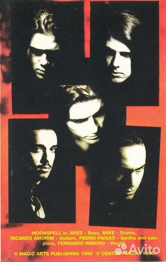 Moonspell – Irreligious Лейбл:Angel's Of Hell Rec