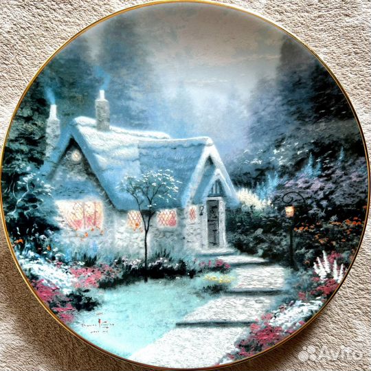 Шикрные коттеджи Кинкейда фарфор Knowles