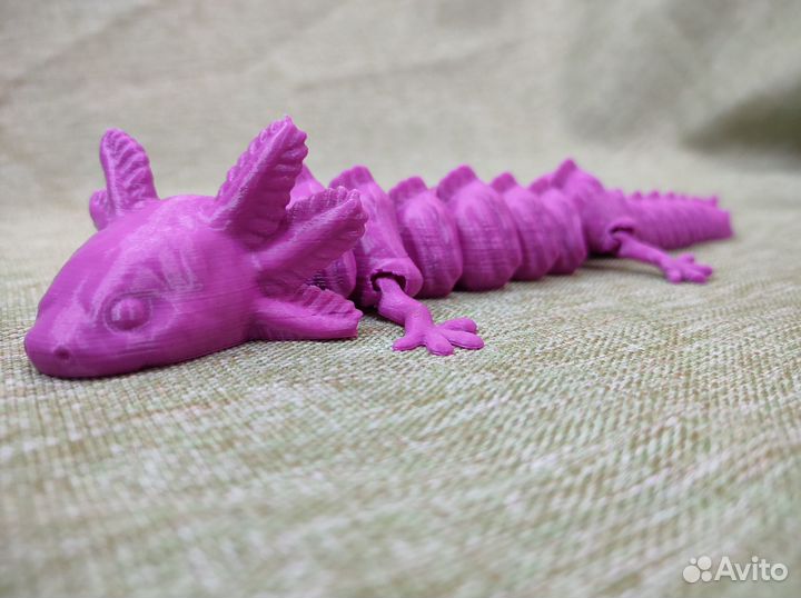 Аксолотль, подвижный дракон