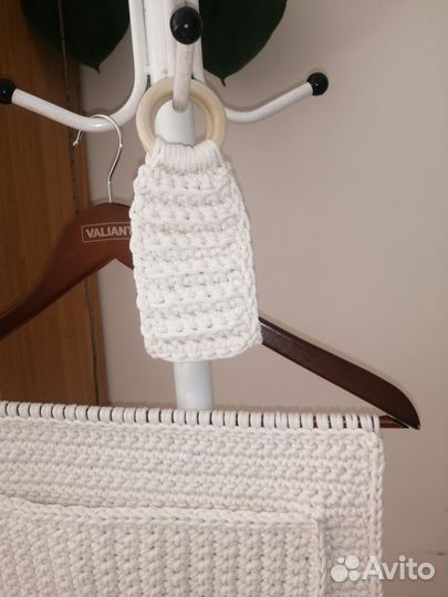 Корзина вязаная