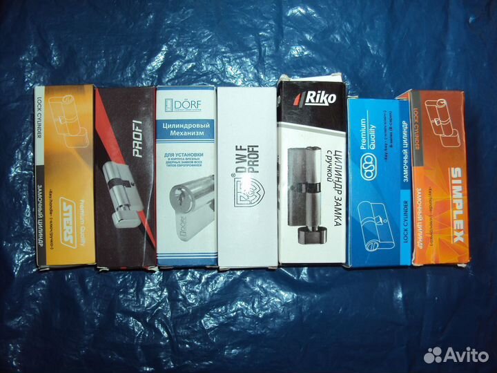 Механический цилиндр врезного замка