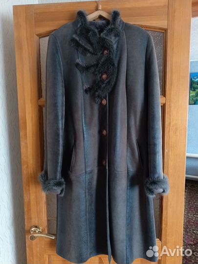Дубленка натуральная женская 50 размер