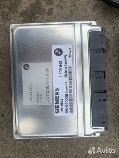 Комплект dme ews и личинок для bmw e39 530i