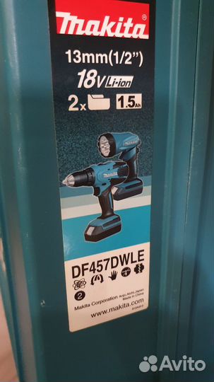 Дрель шуруповерт makita